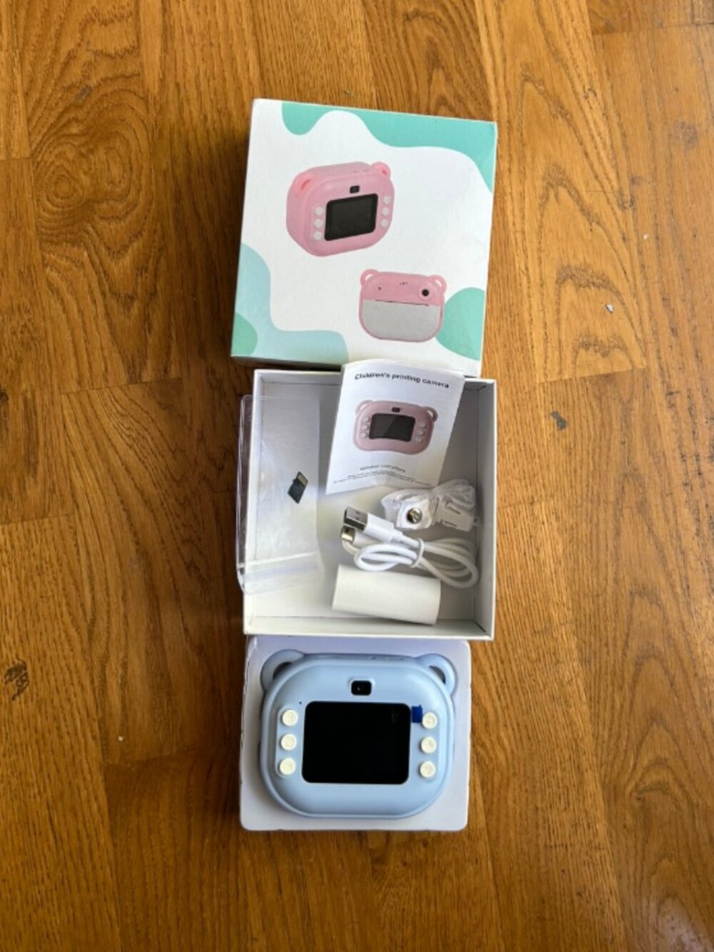 Kids Instant Print Camera Blue